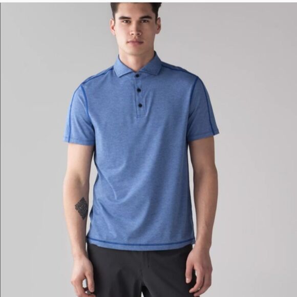 Lululemon Evolution Blue Polo Size S - Picture 1 of 9